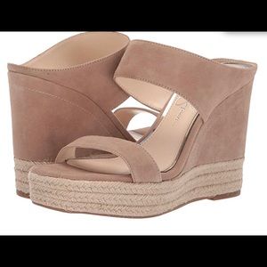 *SOLD* NEW* Jessica Simpson Leather Wedge Sandals